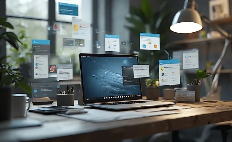 تعطيل المشتّتات في ويندوز 11