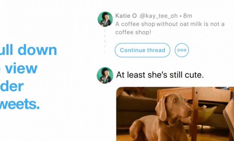 تويتر تطرح طريقة جديدة لربط تغريدة جديدة بتغريدات سابقة