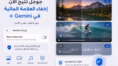 جوجل تتيح إخفاء العلامة المائية في Gemini للصور والفيديو