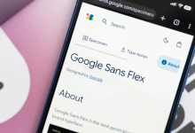 جوجل تتيح خط Google Sans Flex للجميع مجاناً