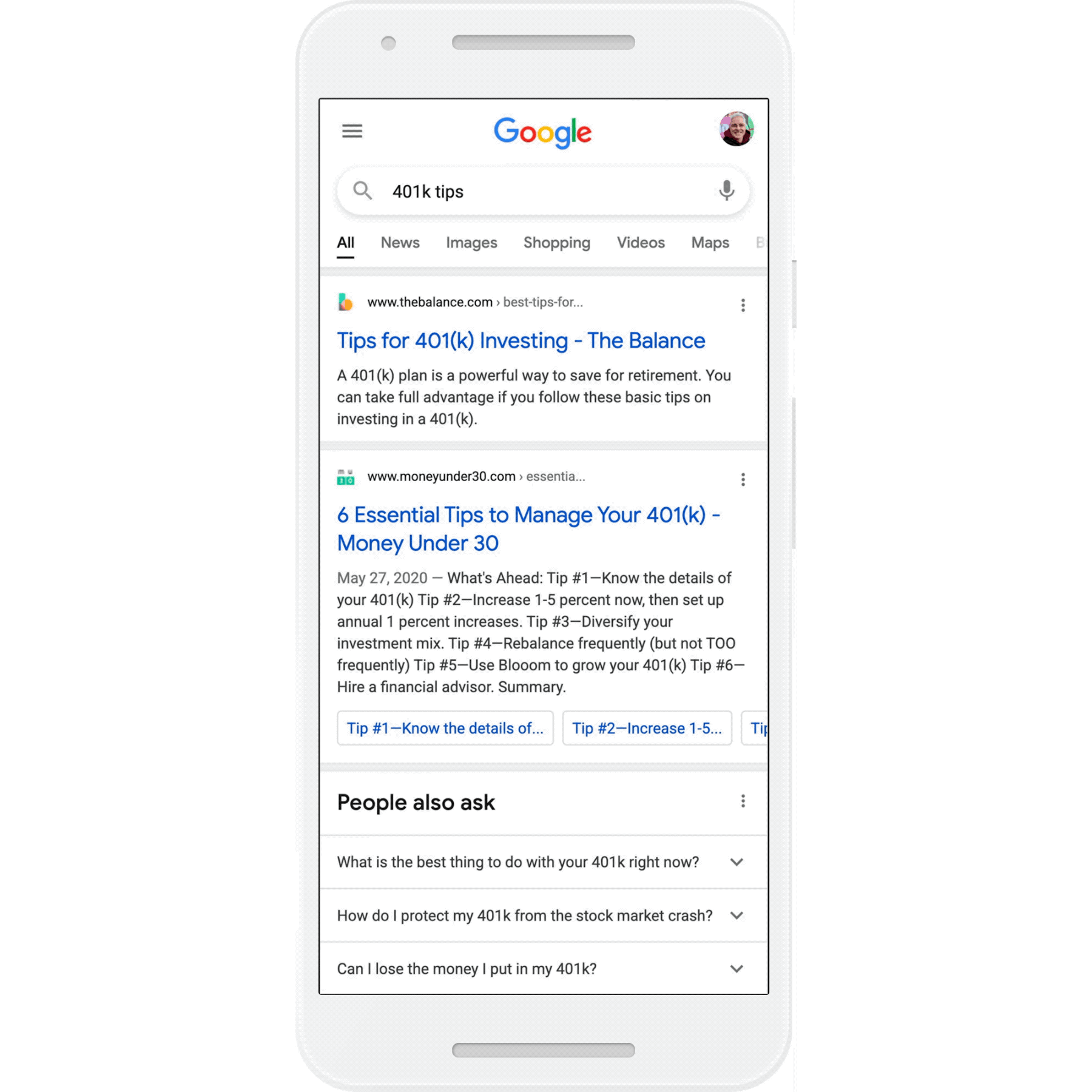 جوجل تختبر ميزة عرض تفاصيل المواقع على محرك البحث قبل الدخول عليها