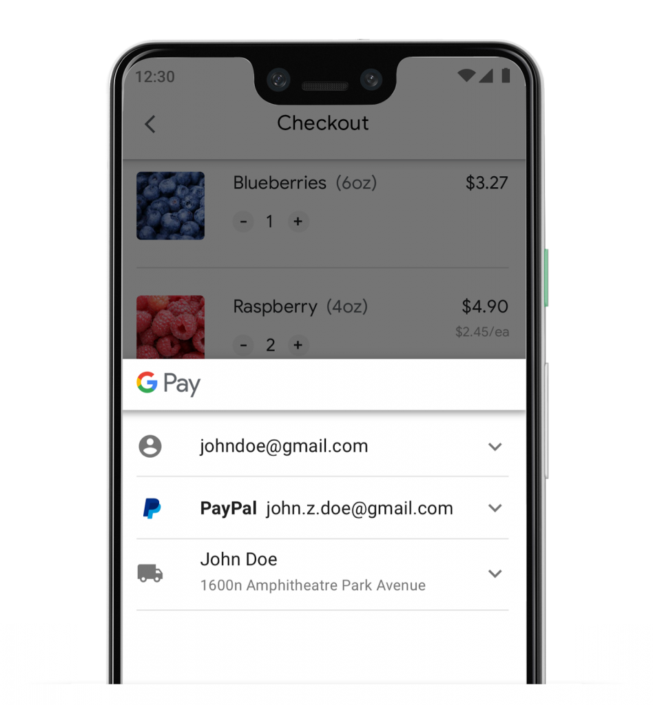 جوجل تضيف دعم الباي بال الى خدمة الدفع Google Pay
