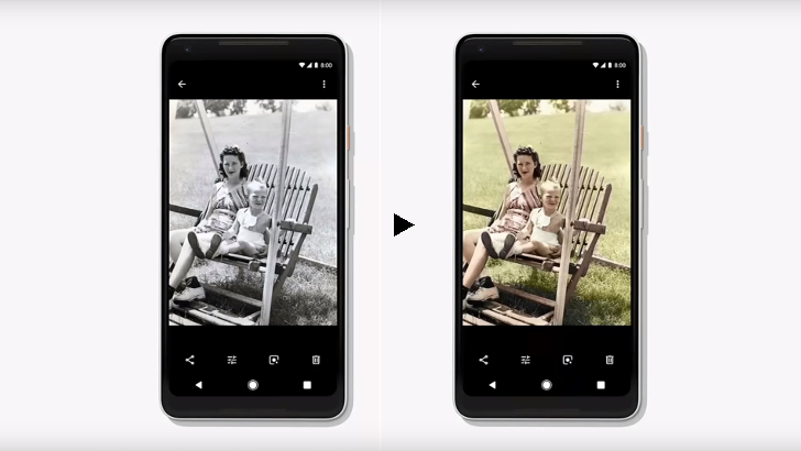 جوجل تعلن انها ستطلق تقنية Colorize لتلوين الصور القديمة قريبا