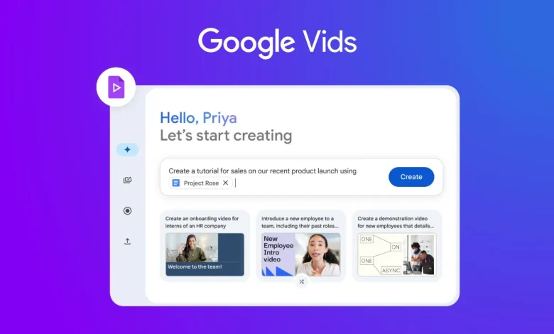 جوجل تفتح ميزات Gemini AI في Vids مجانًا لجميع المستخدمين