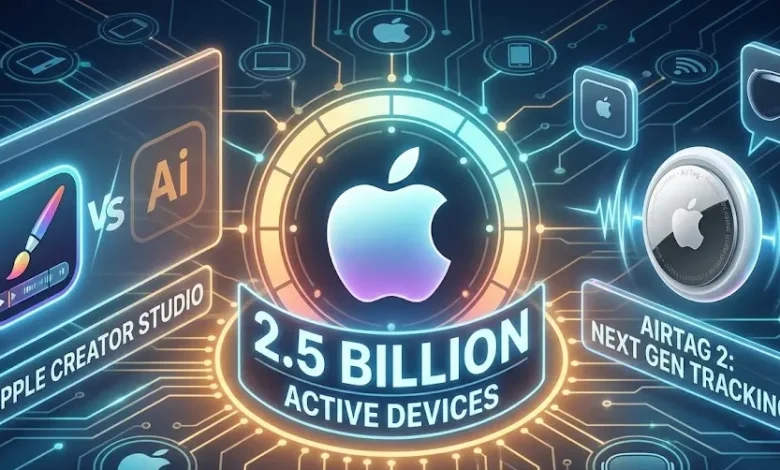 حصاد أبل: 2.5 مليار جهاز نشط عالمياً وخطط لمنافسة أدوبي
