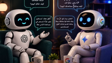 حوار بين شات جي بي تي وجيمناي 4 حوار بين شات جي بي تي وجيمناي
