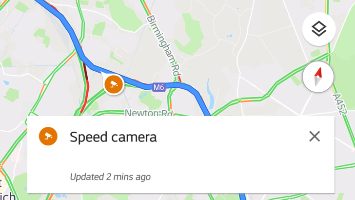 خرائط جوجل تبدأ في التحذير من كاميرات مراقبة السرعة في بعض الدول 1