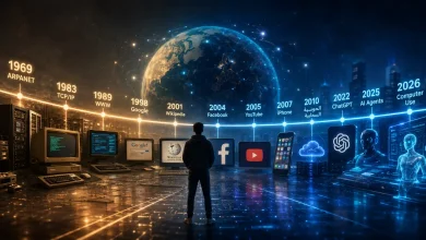 رحلة الإنترنت عبر الزمن: 15 محطة صنعت العالم الرقمي