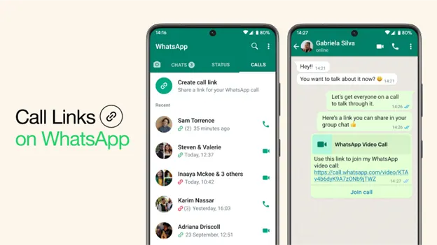 WhatsApp ستتيح الانضمام الى المكالمات من خلال رابط 1