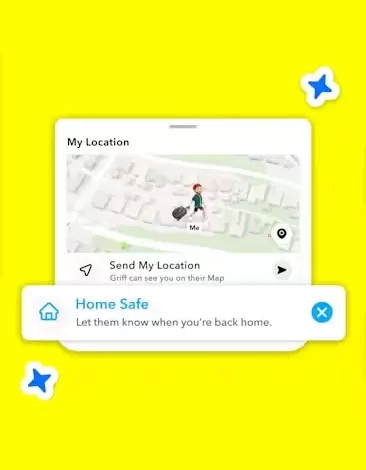 سناب شات يعزز ميزات السلامة مع Home Safe