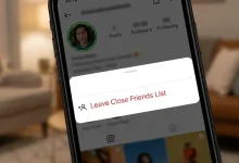 شبكة إنستغرام تختبر ميزة تتيح للمستخدمين مغادرة قوائم الأصدقاء المقربين