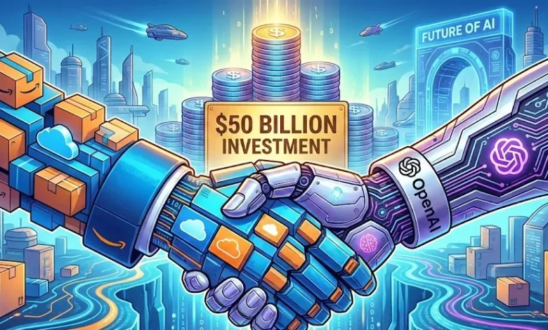 شركة أمازون تجري محادثات لاستثمار 50 مليار دولار في OpenAI