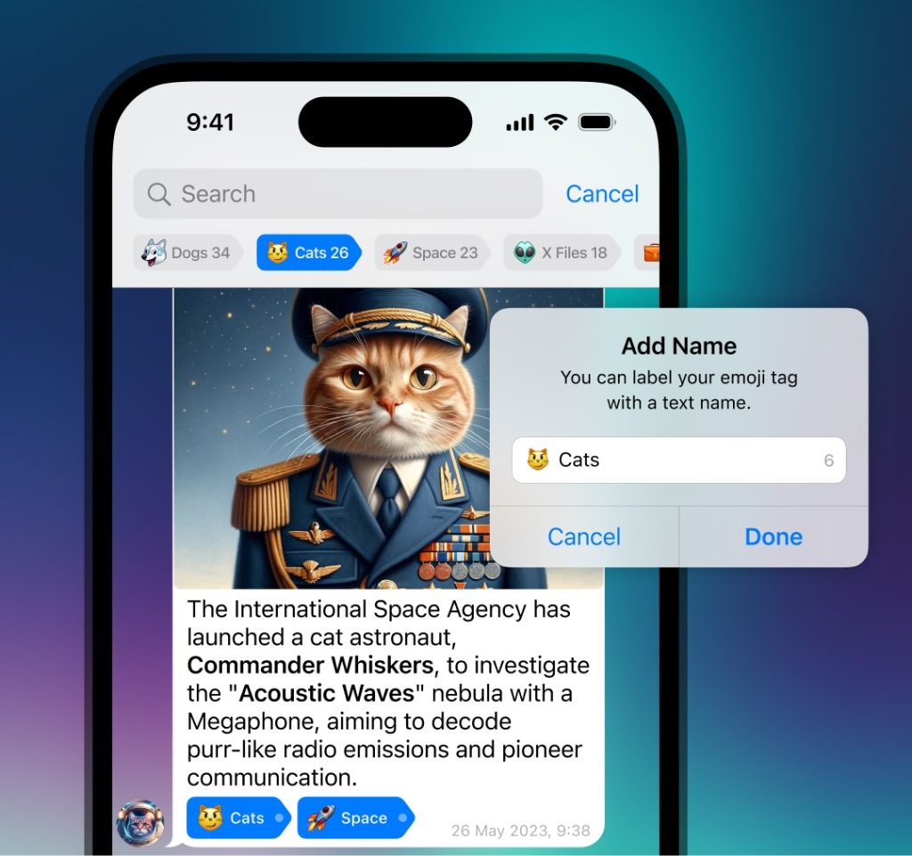 Telegram يضيف ميزة رسائل الصوت والفيديو ذاتية الحذف 1