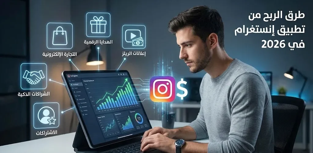 طرق الربح من تطبيق إنستغرام في 2026