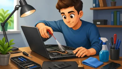 طرق سريعة لصيانة اللاب توب في 2026