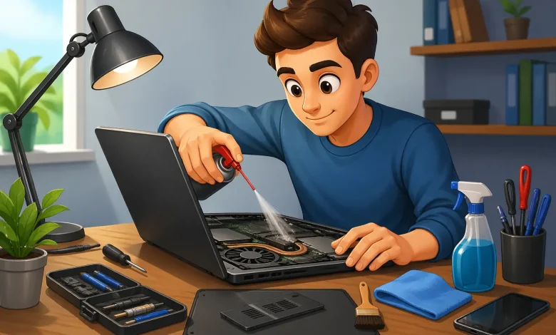 طرق سريعة لصيانة اللاب توب في 2026