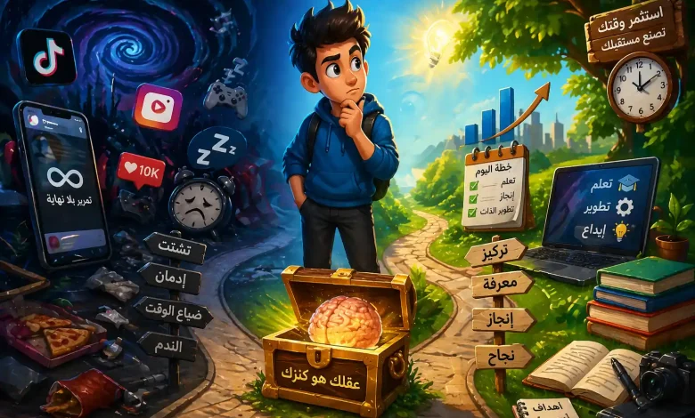عقلك هو كنزك - حلول غير تقليدية لوقتك على الإنترنت في 2026