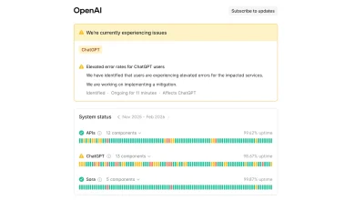 عودة خدمة ChatGPT للعمل الطبيعي بعد انقطاع مفاجئ أربك المستخدمين