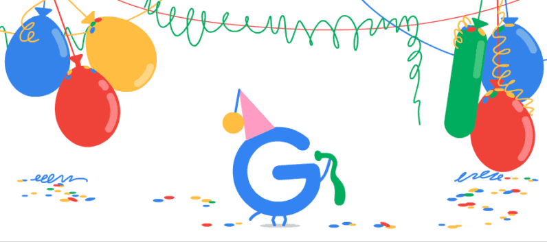 عيد ميلاد جوجل الـ 19 : شاهد كيف تطور محرك بحث الشركة خلال هذه الاعوام 17