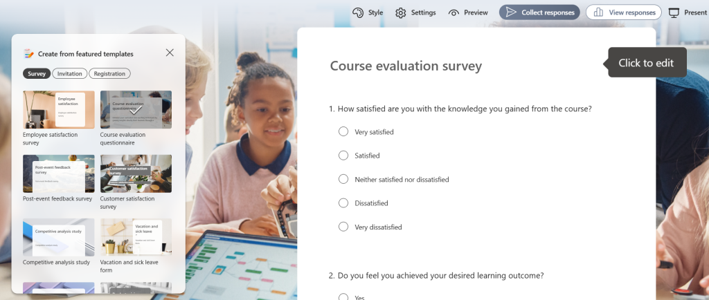 مزايا Microsoft Forms وكيف تستخدمها 2