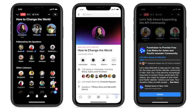 فيس بوك يطلق رسميا خدمة الغرف الصوتية - لكن لن يمكنك استخدامها الان