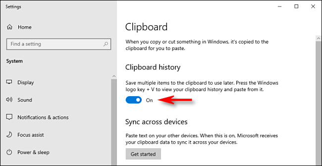 Clipboard history : كيف يمكنك تفعيلها في ويندوز 10 2