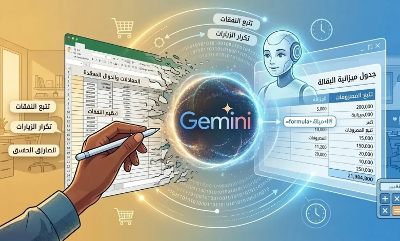 كيف تجعل Gemini خبيرك الشخصي في إنشاء جداول البيانات؟