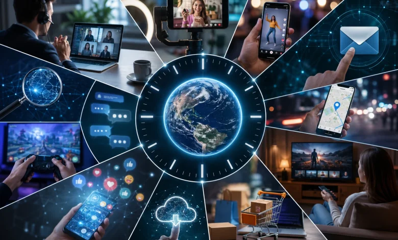 كيف يبدو يوم كامل على الإنترنت في 2026؟