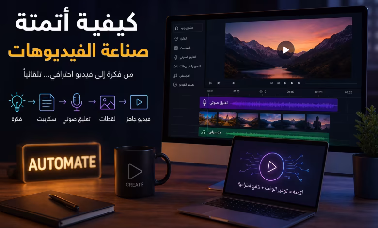 كيفية أتمتة صناعة الفيديوهات