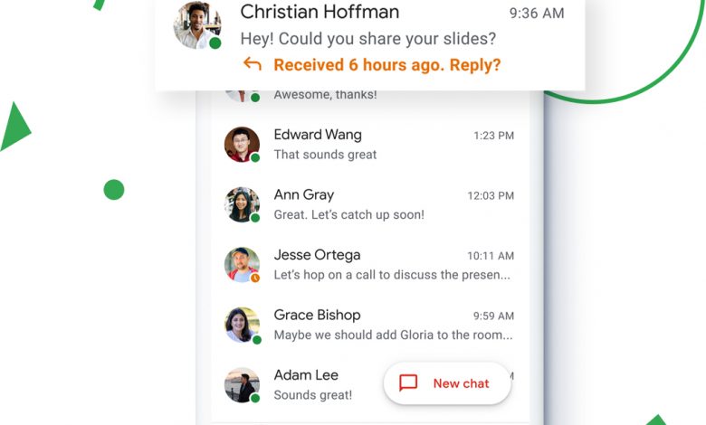 كيفية تشغيل Gmail الجديد مع غرف الدردشة
