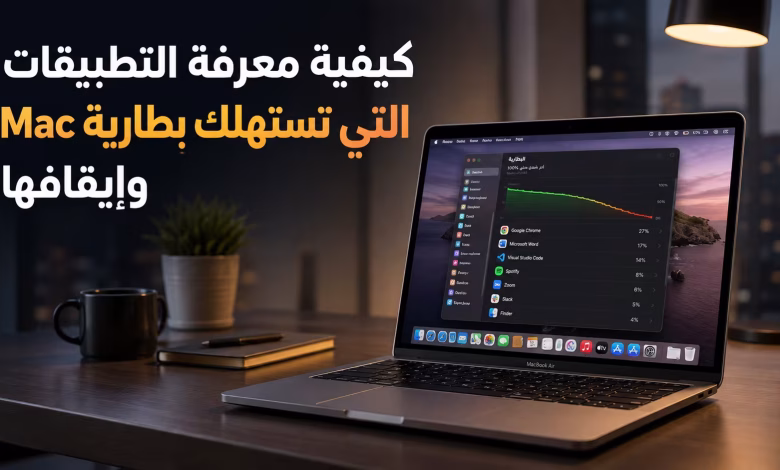 كيفية معرفة التطبيقات التي تستهلك بطارية Mac وإيقافها