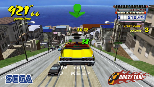 [وفّر 5 دولار] لعبة Crazy Taxi متاحه مجانا للايفون والايباد 1