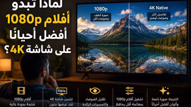 لماذا تبدو أفلام 1080p أفضل أحيانًا على شاشة 4K؟