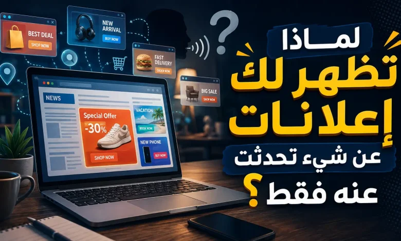 لماذا تظهر لك إعلانات عن شيء تحدثت عنه فقط؟