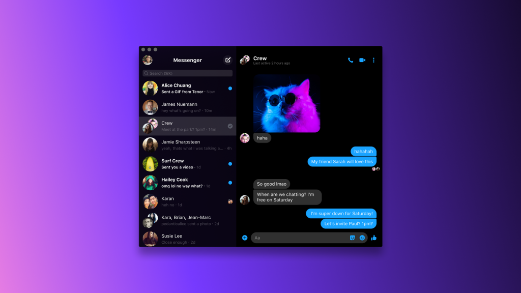 Messenger يصل الى الويندوز والماك بكل المزايا 3