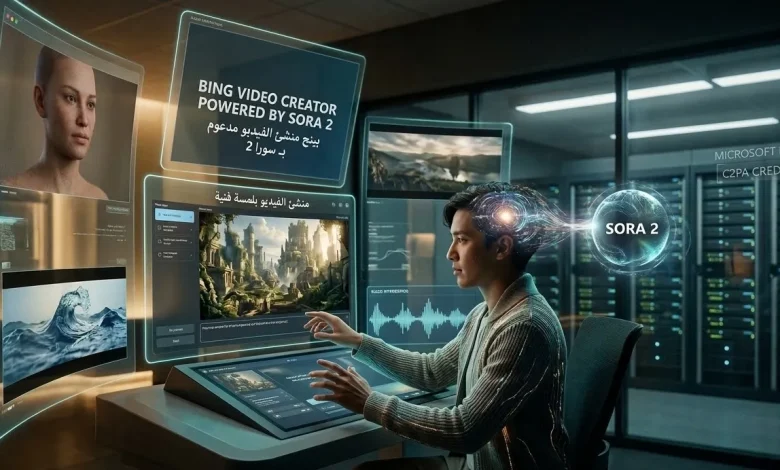 مايكروسوفت تتيح نموذج Sora 2 للجميع