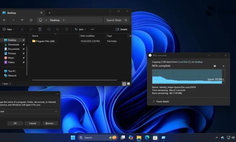 مايكروسوفت تعيد النظر بجدية في الوضع الداكن لـ Windows 11