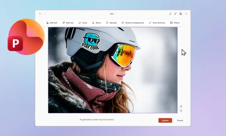 مايكروسوفت تُحدث ثورة في باوربوينت بإدراج محرر صور احترافي مدمج