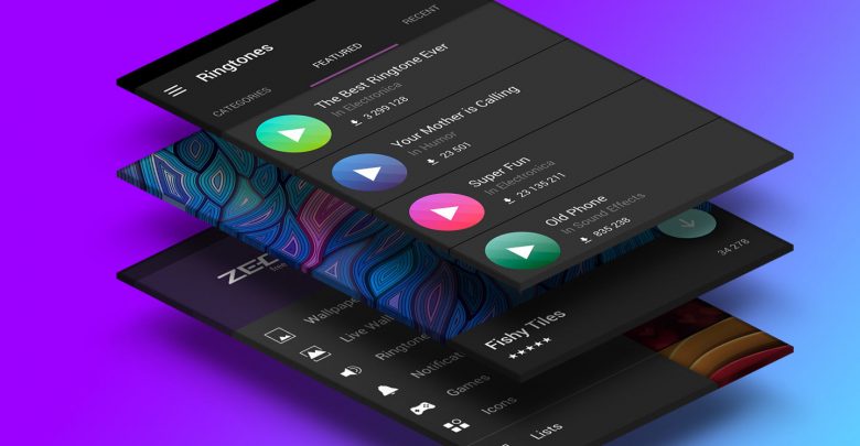 متجر جوجل بلاي يحذر من تطبيق ZEDGE للخلفيات والنغمات