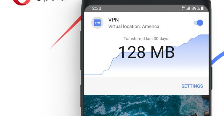 متصفح اوبرا للاندرويد يقدم خدمة VPN مدمجه في الاصدار النهائي