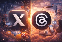 مقارنة إكس وثريدز