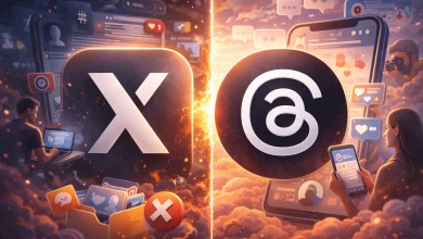 مقارنة إكس وثريدز