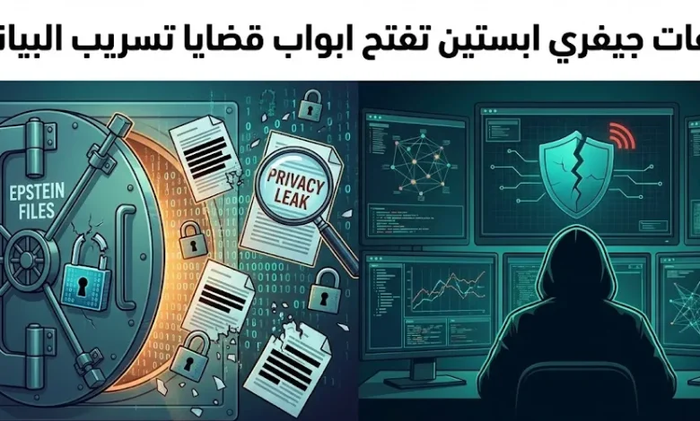 ملفات جيفري إبستين تفتح أبواب قضايا تسريب البيانات