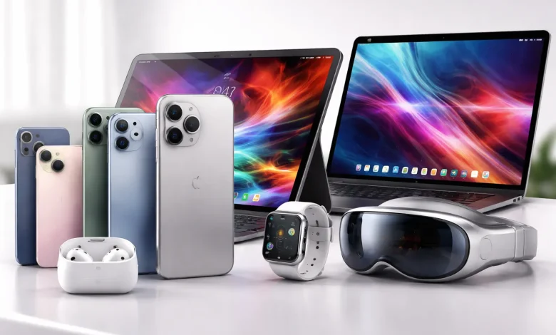 منتجات آبل الجديدة في 2025