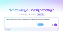 منصة Canva تكشف عن نموذج تصميم خاص بها وتضيف ميزات ذكاء اصطناعي متقدمة
