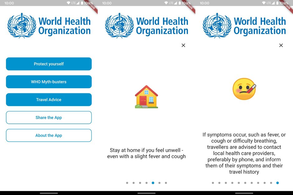 منظمة الصحة العالمية تطلق تطبيق جديد لمواجهة كوفيد 19
