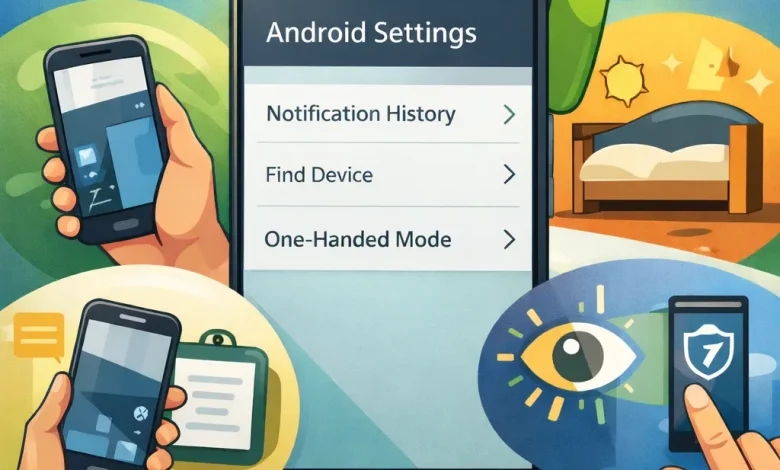 ميزات أندرويد المهمة التي يجب تشغيلها الآن