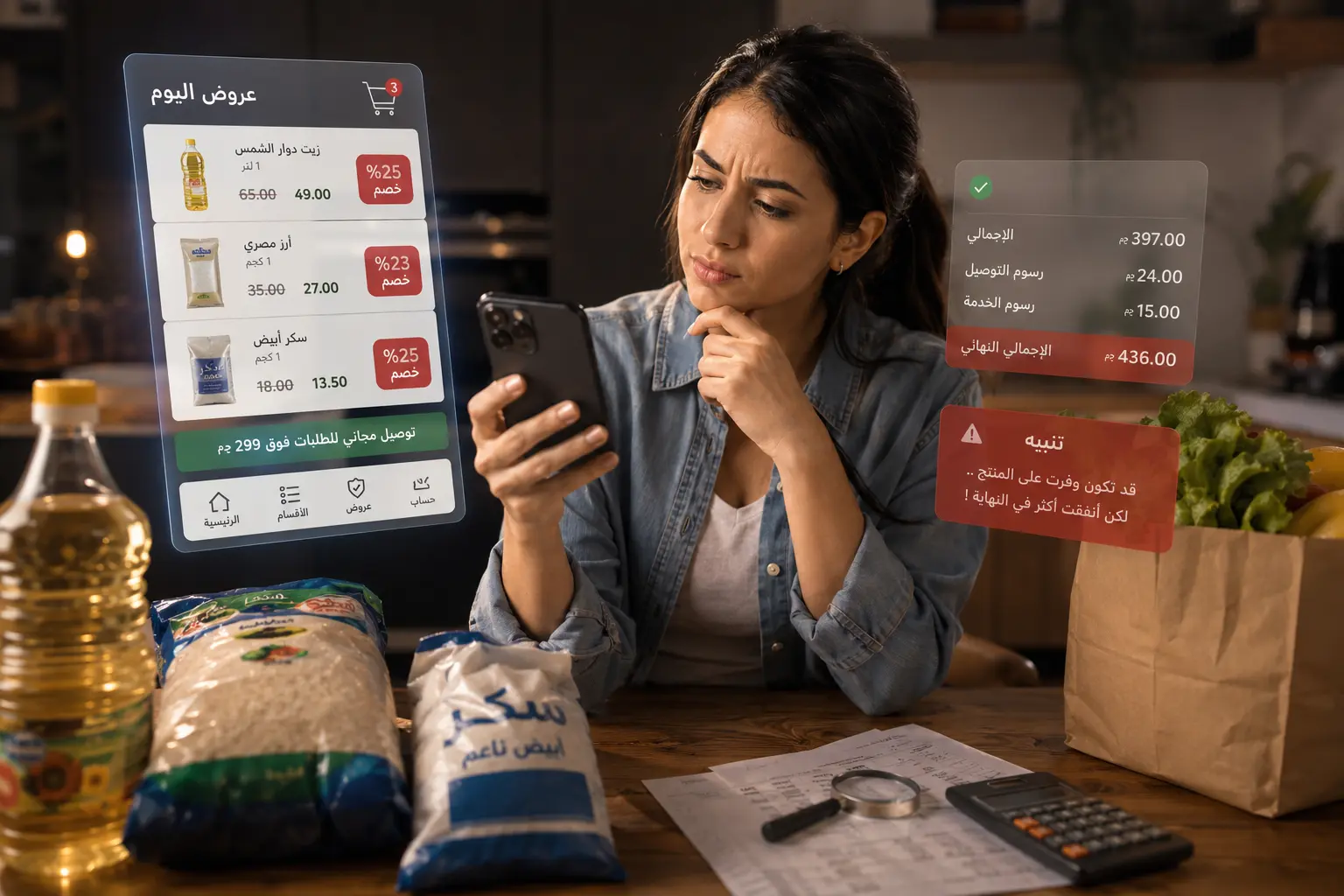 هل توفر تطبيقات السوبر ماركت أموالك فعلًا؟