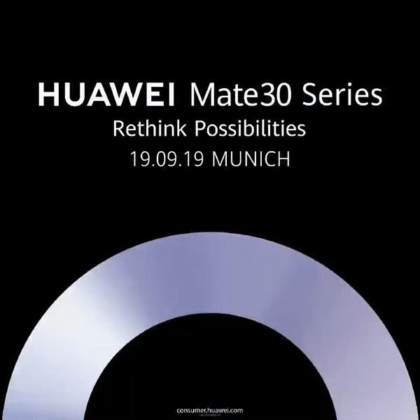 هواوي تحدد يوم 19 سبتمبر لاطلاق هاتف Mate 30