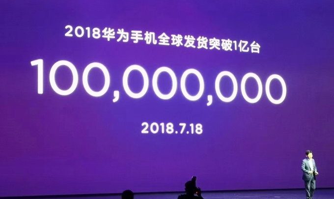 هواوي تعلن عن شحن 100 مليون هاتف ذكي في أول 6 شهور من 2018